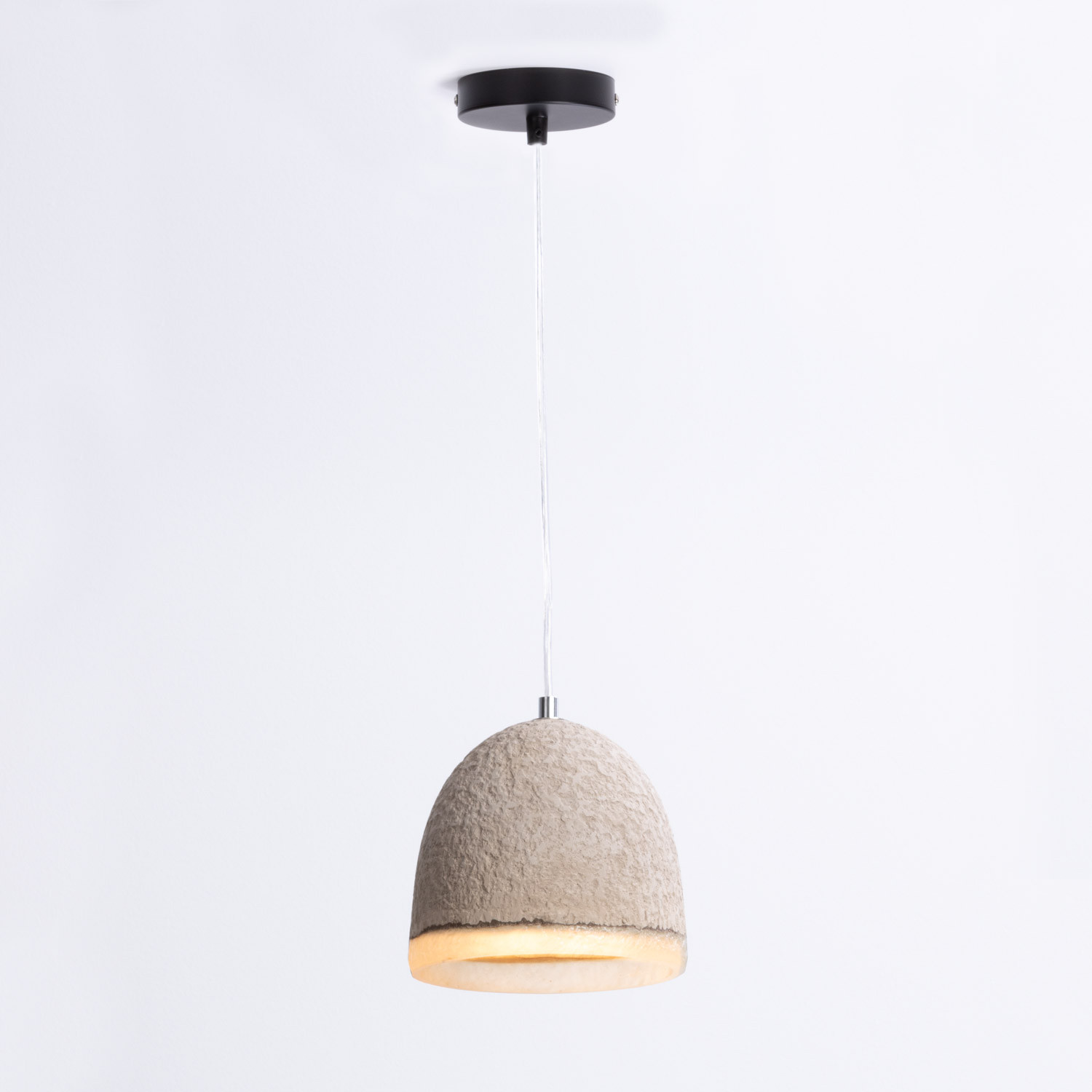 Lampada da Soffitto in Cemento Lava - themasie.com